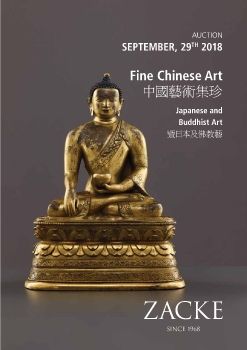 Fine Chinese, Japanese and Buddhist Art September 29, 2018 Galerie Zacke