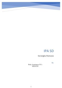 IPA SD Riska Ayuningtyas