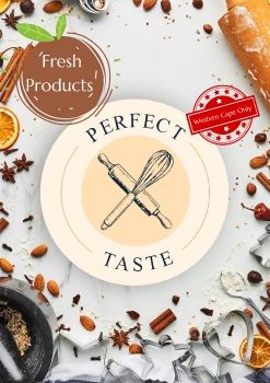 Perfect Taste Catalogue Website Fresh Products (Portrait)