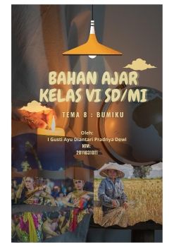E-Modul Tema 8 muatan IPS Kelas VI