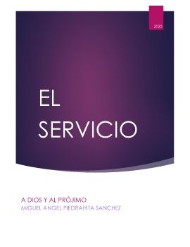 Libro de servicio