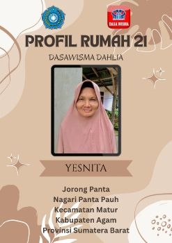 TP-PKK NAGARI PANTA PAUH_JORONG PANTA_DASAWISMA DAHLIA_RUMAH 21