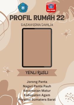 TP-PKK NAGARI PANTA PAUH_JORONG PANTA_DASAWISMA DAHLIA_RUMAH 22