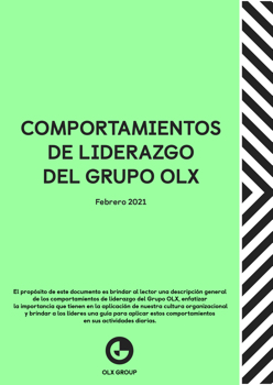 OLX Group Leadership Behaviours Booklet - SPANISH