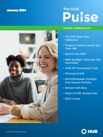 The HUB Pulse Newsletter January 2024 v3