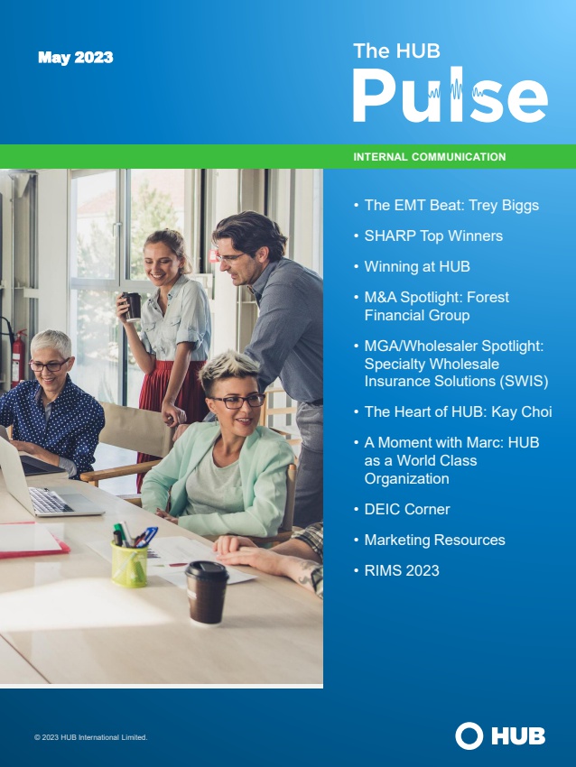 The HUB Pulse May 2023 Newsletter Final