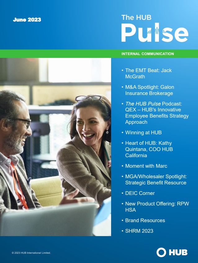 The HUB Pulse June 2023 Newsletter