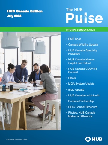 Canada July 2023 The HUB Pulse Newsletter
