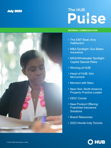 The HUB Pulse July 2023 Newsletter