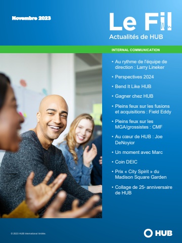 The HUB Pulse November 2023 French