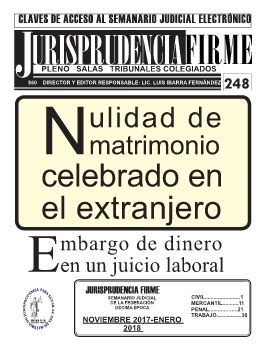 JURISPRUDENCIA FIRME No.248