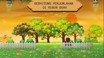 Buatkan saya materi tentang matematika penjumlahan menggunakan benda-benda konkret yang banyaknya sampai 10 - Presentation