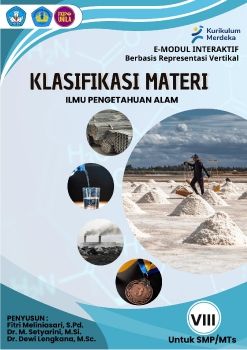 E-Modul Klasifikasi Materi berbasis Representasi Vertikal