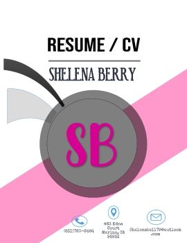 Shel's Current 2021 Resume and Cover Letter