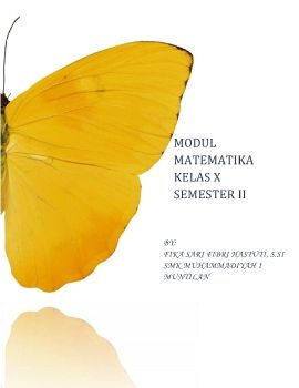 FIKA SARI FIBRI HASTUTI_MODUL MATEMATIKA KLS X SEM 2
