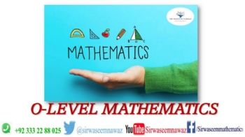 O level 4024 maths Complete Revision