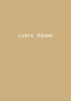 Leere Räume