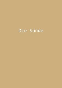 Die Sünde