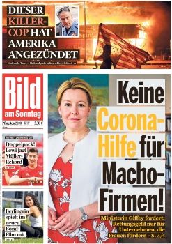 BilD am Sonntag vom (⭐31. Mai 2020)