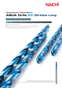 Aqua Drill EX Oil-Hole Long Bohrer