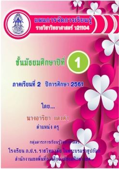 แผนการสอน 61-2