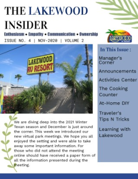 The Lakewood Insider Issue 4