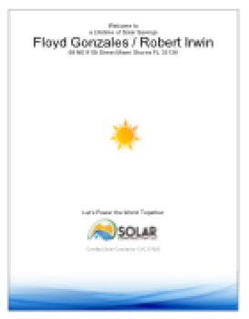 Mr. Floyd Gonzales / Robert Irwin  PANASONIC