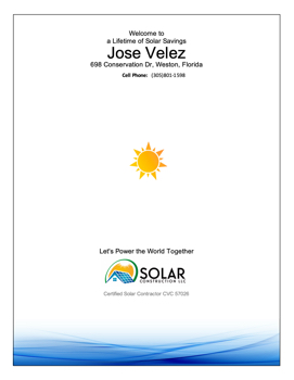 Jose Velez MISSION SOLAR