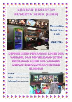 Buku Digital LKPD SPLDV_Chici Pramita