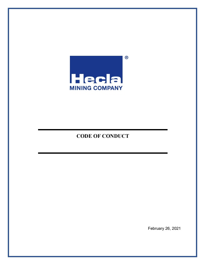 Hecla Code of Conduct