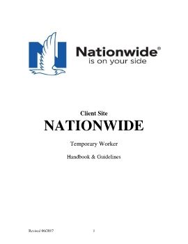 NationwideTemporary Worker Handbook