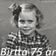 Birtta 75 år