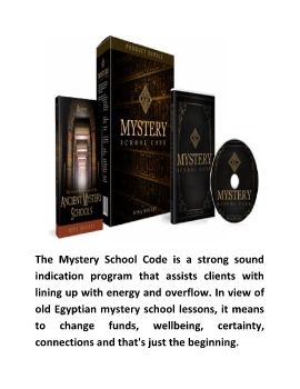 Mystery School Code™ eBook PDF Rina Bogart