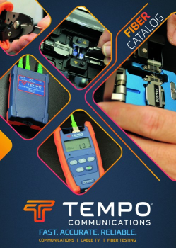 Tempo Communications - Fiber Catalog