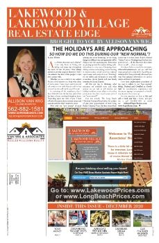 Van Wig & Associates Newsletter ~ Nov Dec 2020 Issue