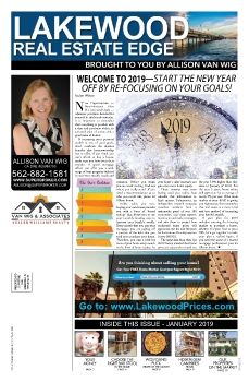 Allisons Newsletter, Lakewood Edge - Jan 2019 Issue