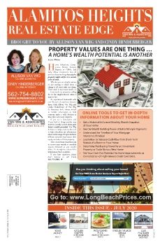 VAN WIG & ASSOCIATES ALAMITOS HEIGHTS NEWSLETTER ~ JULY 2020