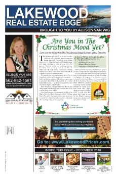 Allisons Newsletter, Lakewood Edge - Dec 2018 Issue