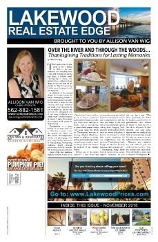 Allisons Newsletter, Lakewood Edge - Nov 2018 Issue