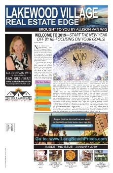 Allisons Newsletter, Lakewood Village - Jan 2019 Issue