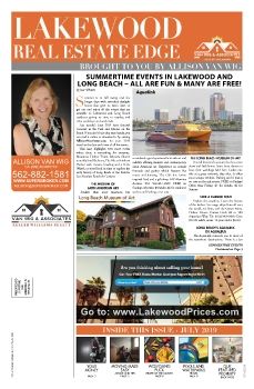 Allisons Newsletter, Lakewood Edge - July 2019 Issue