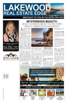 Allisons Newsletter, Lakewood Edge September 2018 Issue