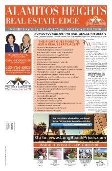 Van Wig & Associates Newsletter, Alamitos Heights ~ September 2019 Issue