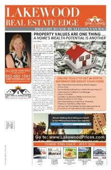 VAN WIG & ASSOCIATES LAKEWOOD EDGE NEWSLETTER ~ JULY 2020