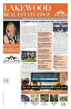 Allisons Newsletter, Lakewood Real Estate Edge  - June 2019 Issue