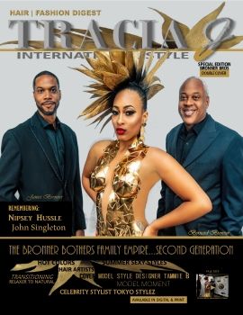 TRACIA J INTERNATIONAL STYLE MAGAZINE FEATURING THE BRONNER BROTHERS