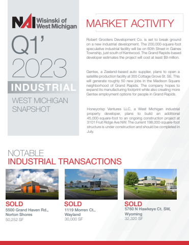 NAIWWM Q1 2023 Industrial Market Report