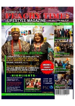 PEACHY TIME LIFESTYLE MAGAZINE - NOVEMBER 2019 EDITION_Neat