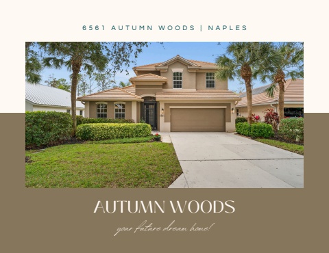 6561 Autumn Woods Blvd | Naples, Florida