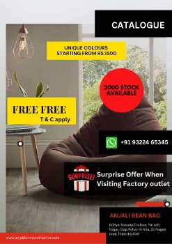 New Anjali Bean Bag Catalogue 